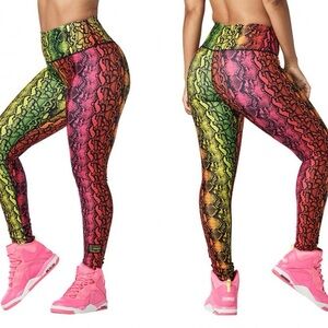 Zumba Wild For Zumba High Waisted Long Leggings
